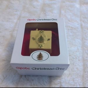 Vintage Spode Christmas gift Ornament